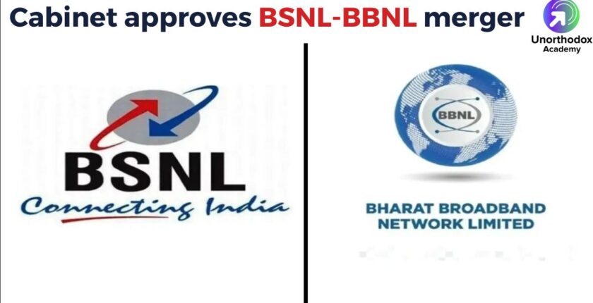 Cabinet approves BSNL-BBNL merger