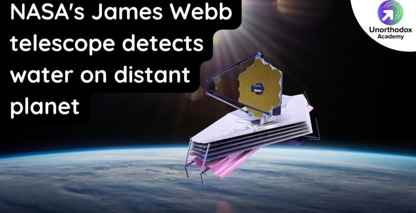 NASA's James Webb telescope detects water on distant planet