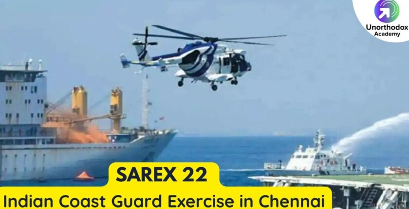 SAREX 22 Indian Coast Guard Exercise in Chennai