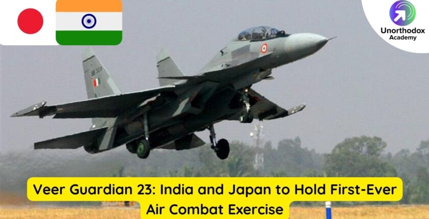 Veer Guardian 23 India and Japan to Hold First-Ever Air Combat Exercise