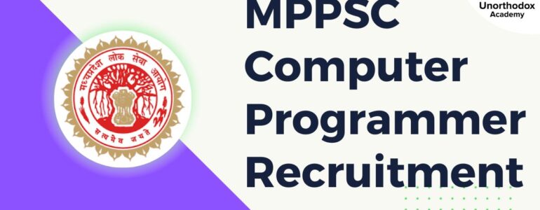 MPPSC Computer Programmer Recruitment