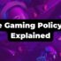 Online Gaming Policy Draft Explained