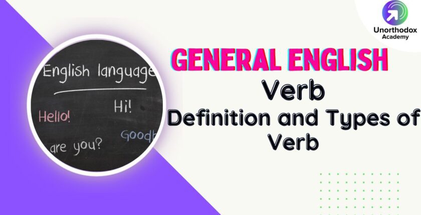 Verb- Definition and Types of Verb